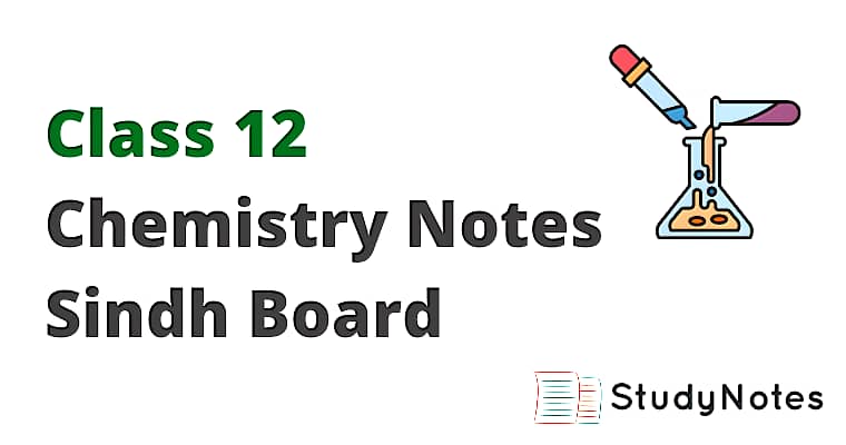 Chemistry Notes For Class 9 Sindh Board